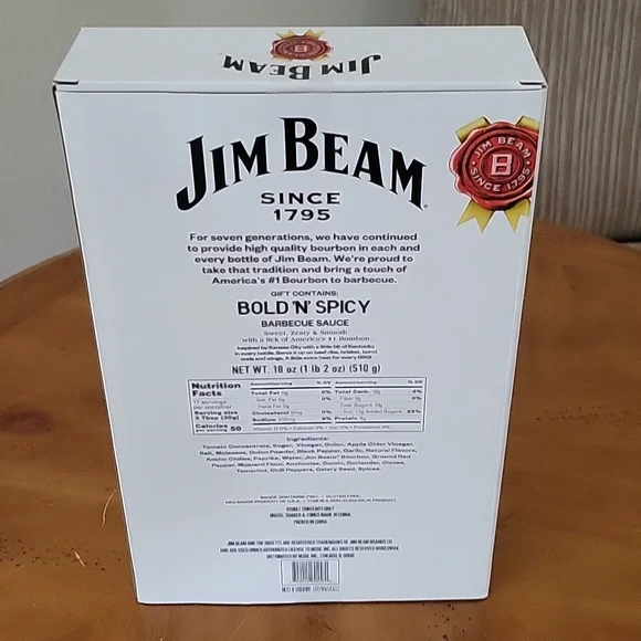 JIM BEAM GRILLING ESSENTIALS, BBQ SAUCE, TONGS,BASTING BRUSH, DRY RUB SHAKER - Picture 2 of 3